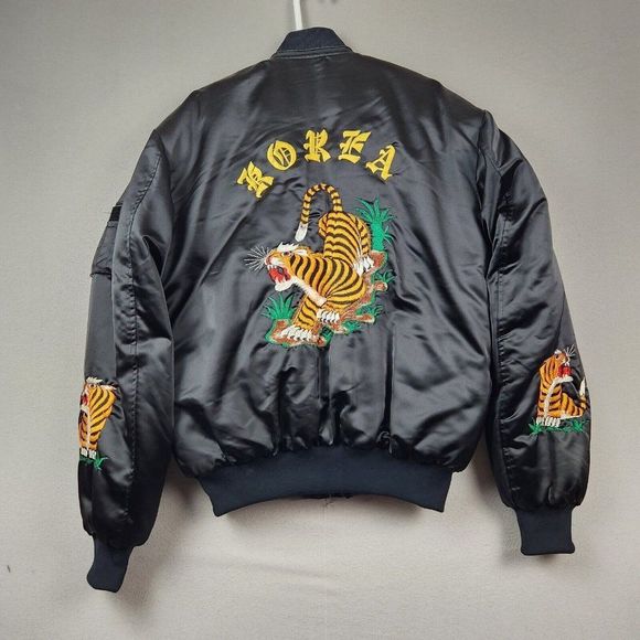 Vintage Jackets & Coats Vintage Korean War Tiger Souvenir Jacket